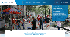 Desktop Screenshot of investatlanta.com